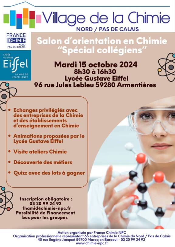 Village de la Chimie octobre 2024 : info et inscription