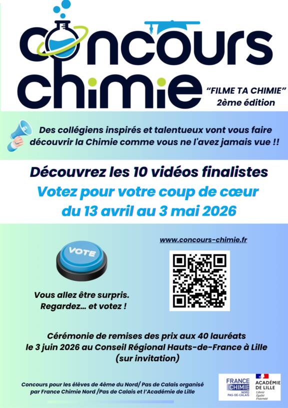 Concours collège en Chimie "FILME TA CHIMIE"
